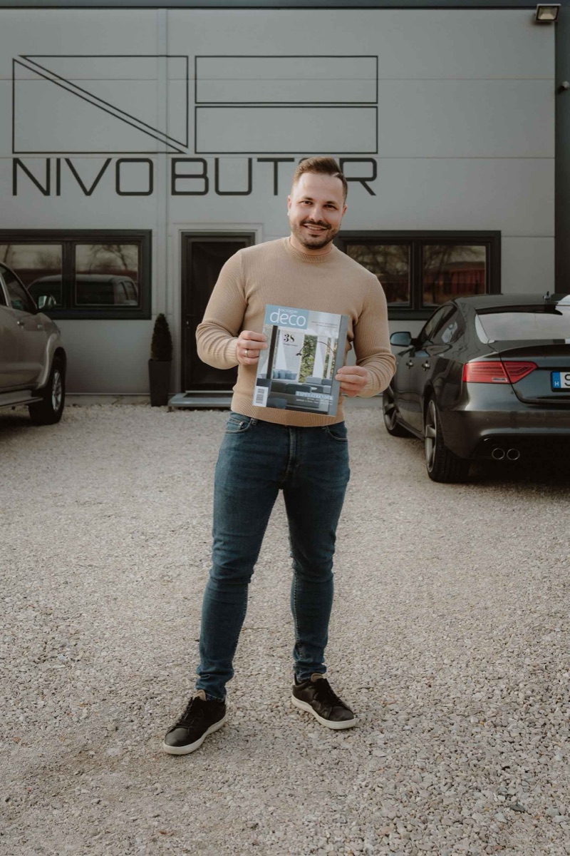 Nívó Bútor enteriőr az Octogon Deco magazin 2023-as számában